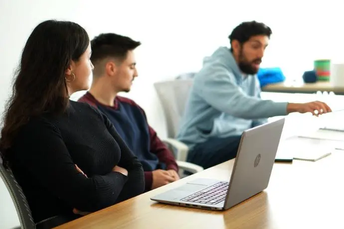 El equipo de Domatix trabajando