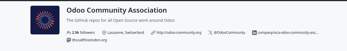 Odoo community association