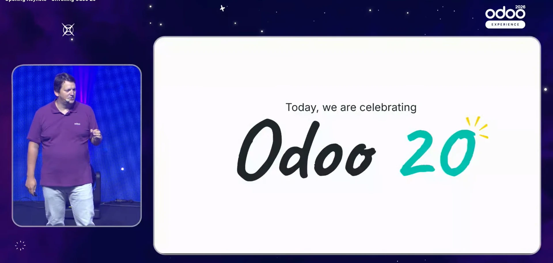 Hình ảnh sự kiện giới thiệu Odoo 20